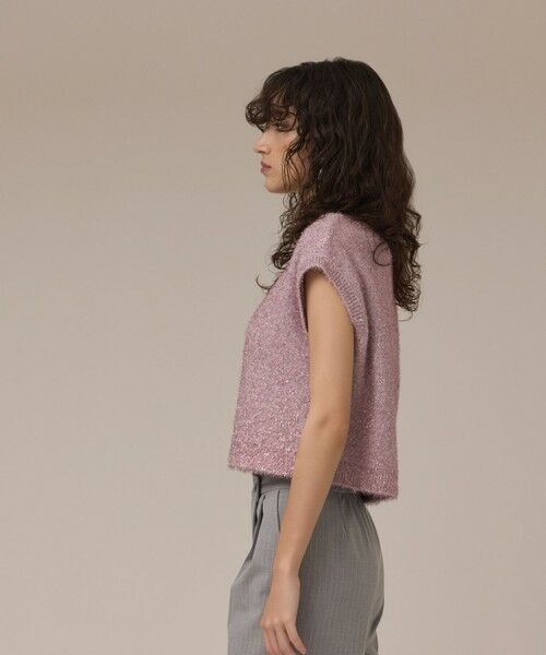 GRACE CONTINENTAL / グレースコンチネンタル ニット・セーター | ショートフェザーニットトップ | 詳細4