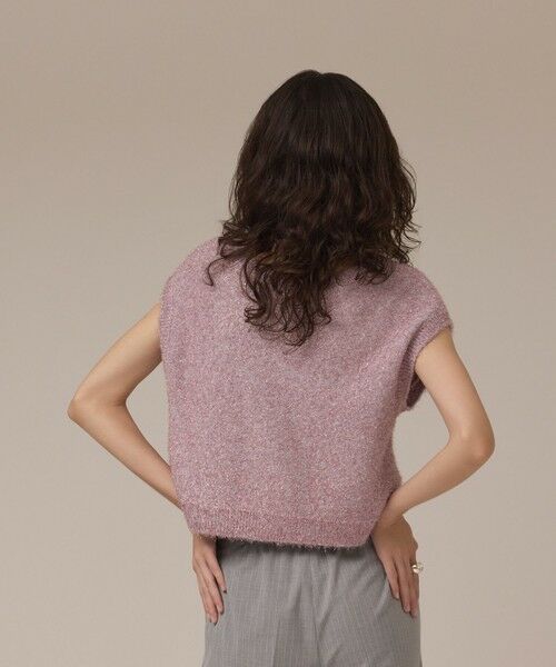 GRACE CONTINENTAL / グレースコンチネンタル ニット・セーター | ショートフェザーニットトップ | 詳細5