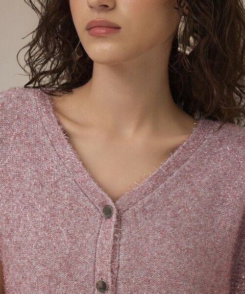 GRACE CONTINENTAL / グレースコンチネンタル ニット・セーター | ショートフェザーニットトップ | 詳細6