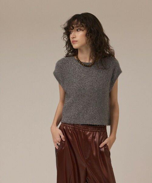 GRACE CONTINENTAL / グレースコンチネンタル ニット・セーター | ショートフェザーニットトップ | 詳細16
