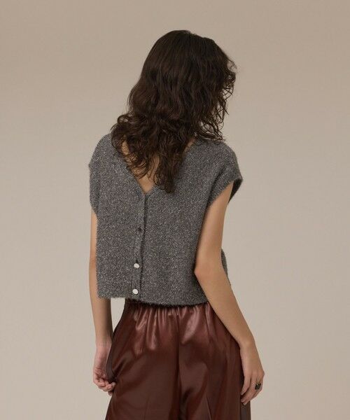 GRACE CONTINENTAL / グレースコンチネンタル ニット・セーター | ショートフェザーニットトップ | 詳細18
