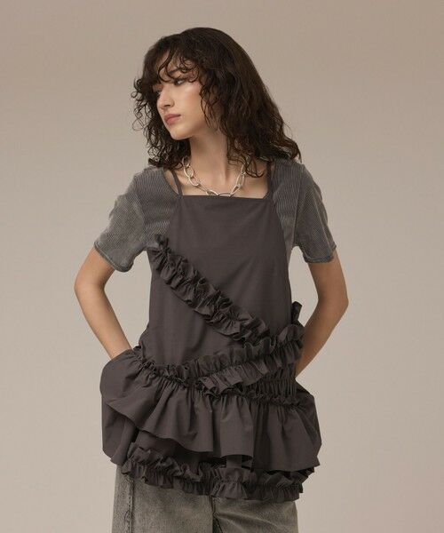 GRACE CONTINENTAL / グレースコンチネンタル キャミソール・チューブトップ | フリルキャミソール | 詳細3