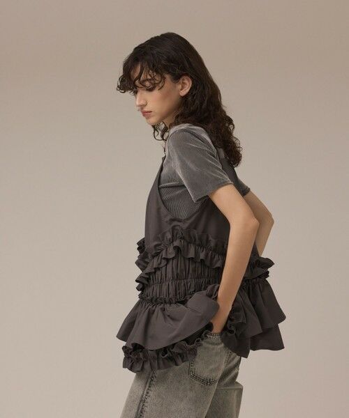 GRACE CONTINENTAL / グレースコンチネンタル キャミソール・チューブトップ | フリルキャミソール | 詳細4