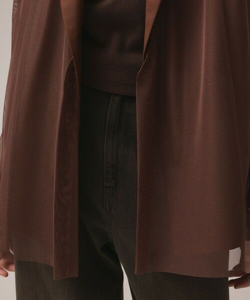 GRACE CONTINENTAL / グレースコンチネンタル ベスト | チュールオーバーベスト | 詳細7