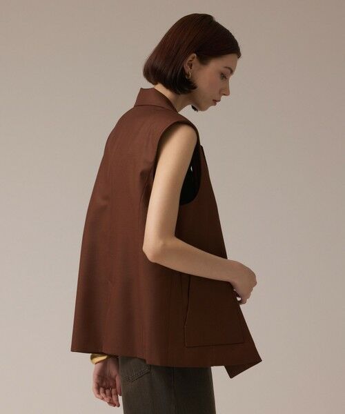 GRACE CONTINENTAL / グレースコンチネンタル ベスト | チュールオーバーベスト | 詳細13