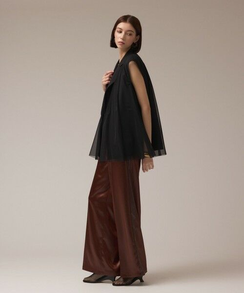 GRACE CONTINENTAL / グレースコンチネンタル ベスト | チュールオーバーベスト | 詳細19