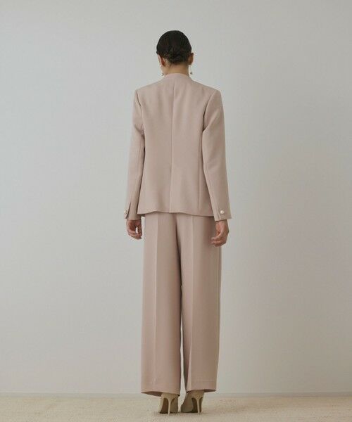 GRACE CONTINENTAL / グレースコンチネンタル ノーカラージャケット | パールボタンノーカラージャケット | 詳細3