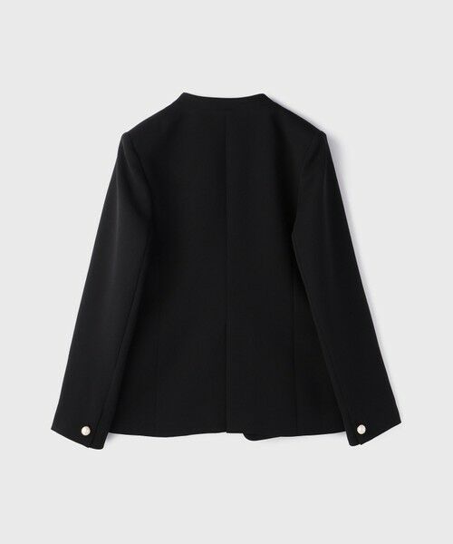 GRACE CONTINENTAL / グレースコンチネンタル ノーカラージャケット | パールボタンノーカラージャケット | 詳細17