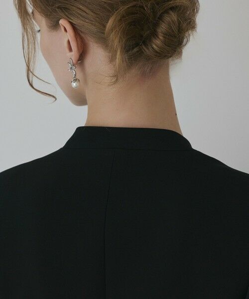 GRACE CONTINENTAL / グレースコンチネンタル ノーカラージャケット | パールボタンノーカラージャケット | 詳細15