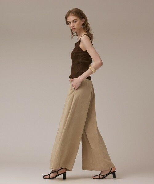 GRACE CONTINENTAL / グレースコンチネンタル その他パンツ | フィブリルイージーパンツ | 詳細1