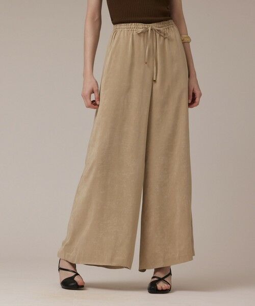 GRACE CONTINENTAL / グレースコンチネンタル その他パンツ | フィブリルイージーパンツ | 詳細3