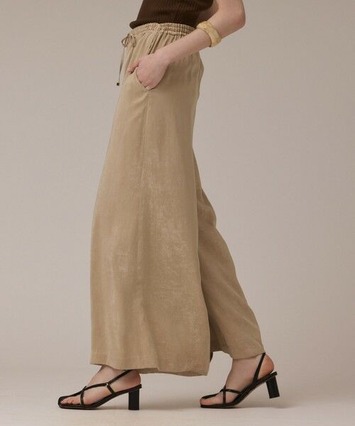 GRACE CONTINENTAL / グレースコンチネンタル その他パンツ | フィブリルイージーパンツ | 詳細4