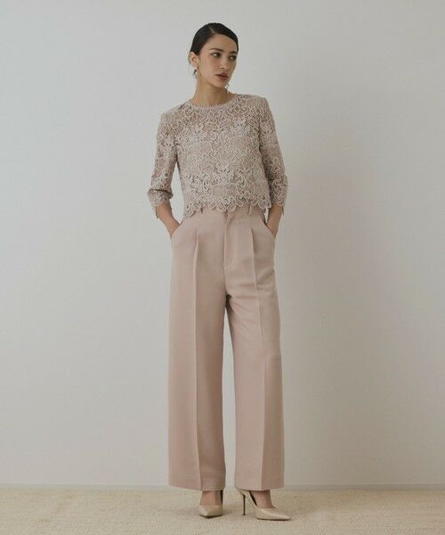 GRACE CONTINENTAL / グレースコンチネンタル その他パンツ | ハイウエストワイドパンツ | 詳細3