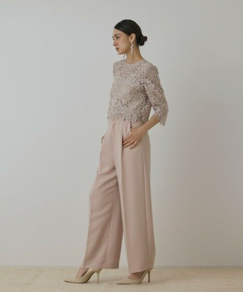 GRACE CONTINENTAL / グレースコンチネンタル その他パンツ | ハイウエストワイドパンツ | 詳細4