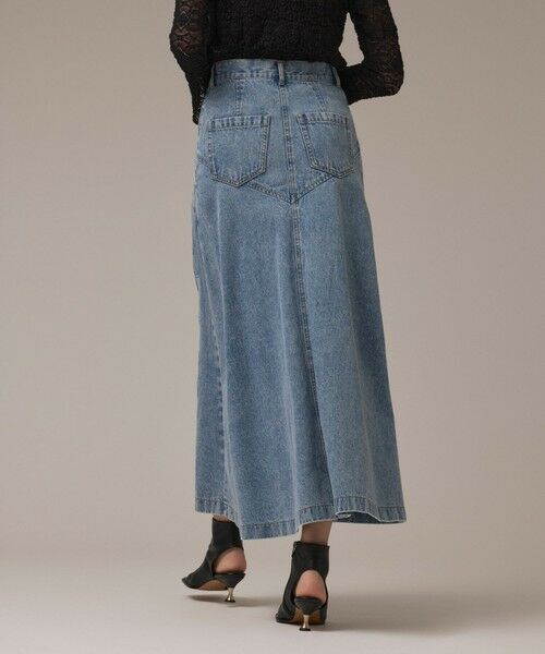 GRACE CONTINENTAL / グレースコンチネンタル デニムスカート | エンボスデニムスカート | 詳細2