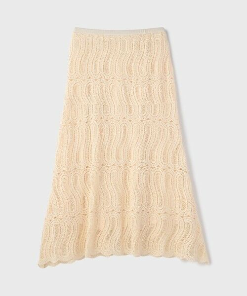 GRACE CONTINENTAL / グレースコンチネンタル ミニ・ひざ丈スカート | クロシェレーススカート | 詳細8