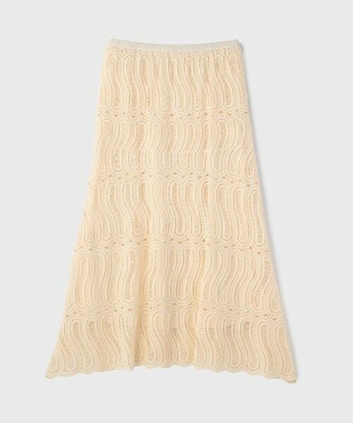 GRACE CONTINENTAL / グレースコンチネンタル ミニ・ひざ丈スカート | クロシェレーススカート | 詳細9