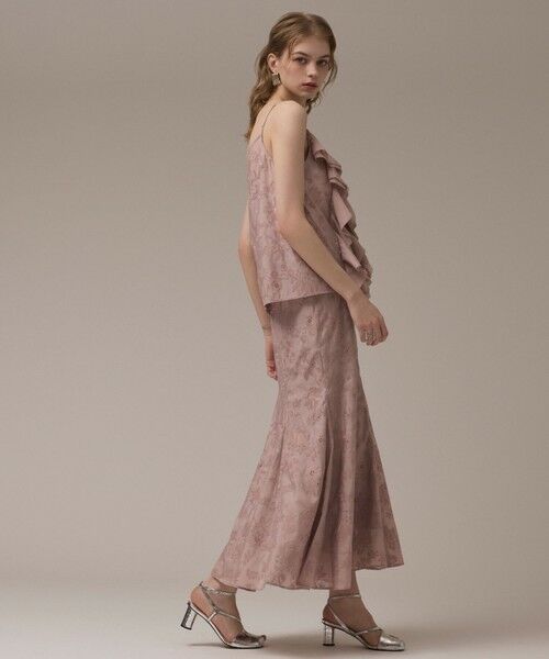 新品❤︎GRACE CONTINENTAL アラン編みスカート アイボリー M ラメタイトニットスカート / GRACE CONTINENTAL | GRACE