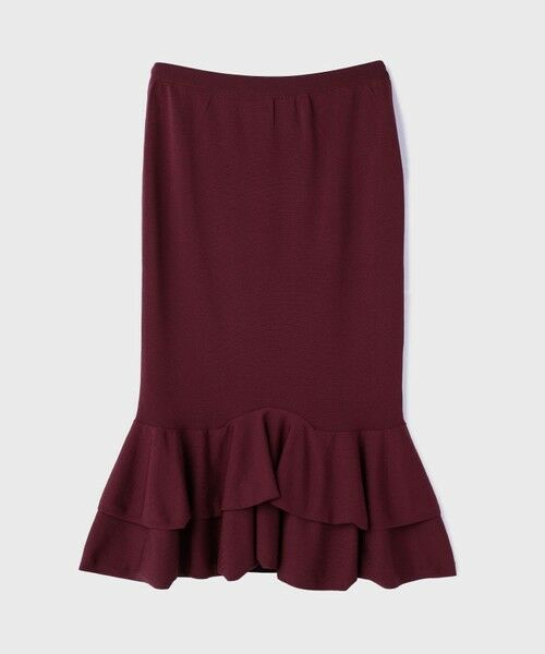 GRACE CONTINENTAL / グレースコンチネンタル ロング・マキシ丈スカート | ティアードニットスカート | 詳細7