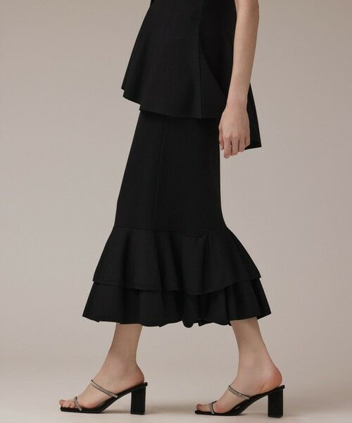 GRACE CONTINENTAL / グレースコンチネンタル ロング・マキシ丈スカート | ティアードニットスカート | 詳細9