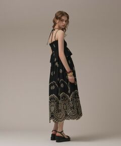 GRACE CONTINENTAL / グレースコンチネンタル ロング・マキシ丈ワンピース | カットワークマキシドレス