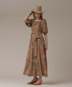 GRACE CONTINENTAL / グレースコンチネンタル ロング・マキシ丈ワンピース | ヴィンテージフラワープリントワンピース