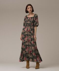 GRACE CONTINENTAL / グレースコンチネンタル ロング・マキシ丈ワンピース | ヴィンテージフラワープリントワンピース