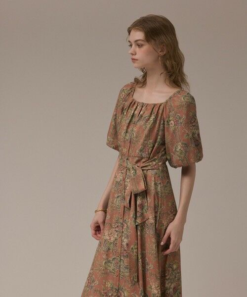 GRACE CONTINENTAL / グレースコンチネンタル ロング・マキシ丈ワンピース | ヴィンテージフラワープリントワンピース | 詳細4