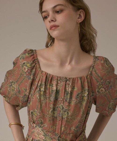 GRACE CONTINENTAL / グレースコンチネンタル ロング・マキシ丈ワンピース | ヴィンテージフラワープリントワンピース | 詳細5