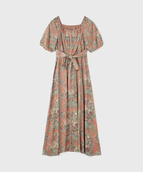 GRACE CONTINENTAL / グレースコンチネンタル ロング・マキシ丈ワンピース | ヴィンテージフラワープリントワンピース | 詳細12