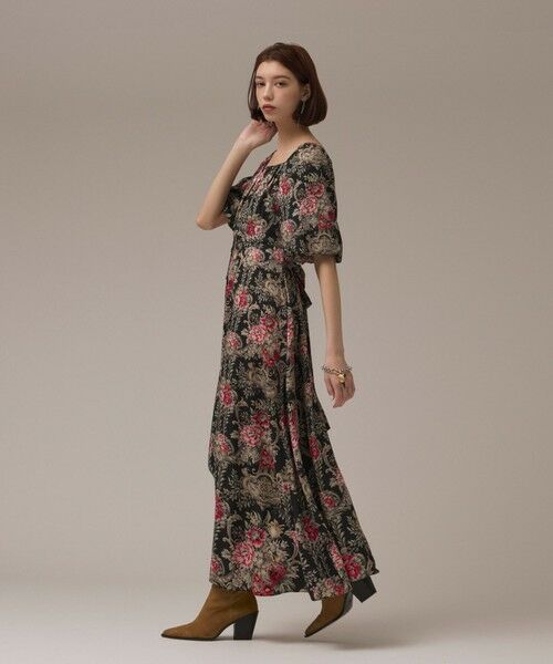 GRACE CONTINENTAL / グレースコンチネンタル ロング・マキシ丈ワンピース | ヴィンテージフラワープリントワンピース | 詳細16