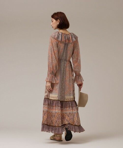 GRACE CONTINENTAL / グレースコンチネンタル ロング・マキシ丈ワンピース | ペイズリープリントドレス | 詳細3