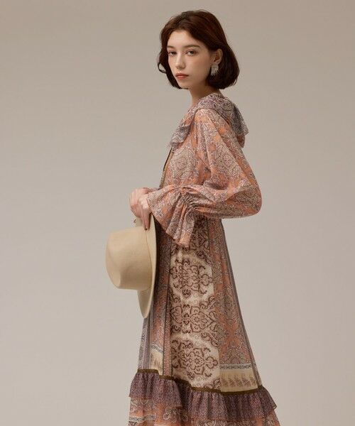 GRACE CONTINENTAL / グレースコンチネンタル ロング・マキシ丈ワンピース | ペイズリープリントドレス | 詳細4