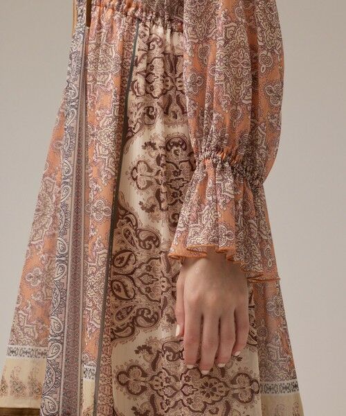 GRACE CONTINENTAL / グレースコンチネンタル ロング・マキシ丈ワンピース | ペイズリープリントドレス | 詳細6