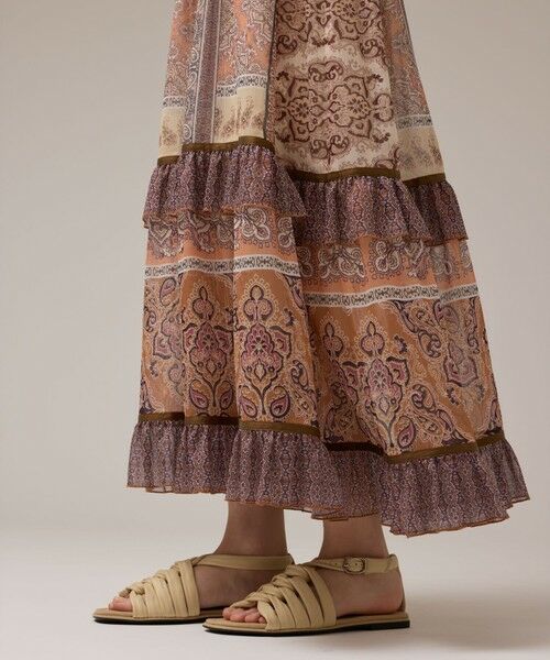 GRACE CONTINENTAL / グレースコンチネンタル ロング・マキシ丈ワンピース | ペイズリープリントドレス | 詳細7