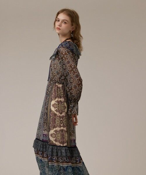 GRACE CONTINENTAL / グレースコンチネンタル ロング・マキシ丈ワンピース | ペイズリープリントドレス | 詳細14