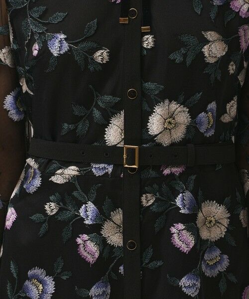 GRACE CONTINENTAL / グレースコンチネンタル ロング・マキシ丈ワンピース | マルチ刺繍フレアワンピース | 詳細14