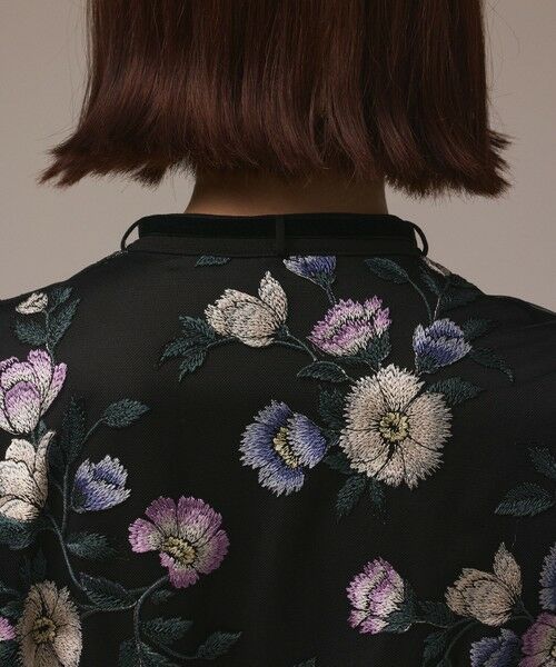 GRACE CONTINENTAL / グレースコンチネンタル ロング・マキシ丈ワンピース | マルチ刺繍フレアワンピース | 詳細15