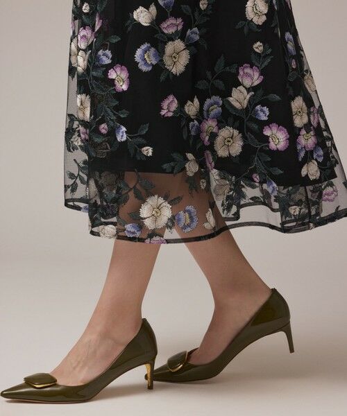 GRACE CONTINENTAL / グレースコンチネンタル ロング・マキシ丈ワンピース | マルチ刺繍フレアワンピース | 詳細17