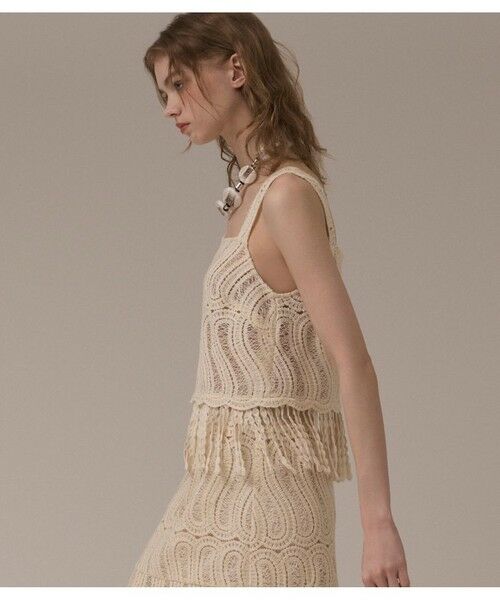 クロシェレースキャミ クロシェレースキャミ （その他トップス）｜GRACE CONTINENTAL