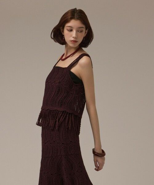 クロシェレースキャミ クロシェレースキャミ （その他トップス）｜GRACE CONTINENTAL