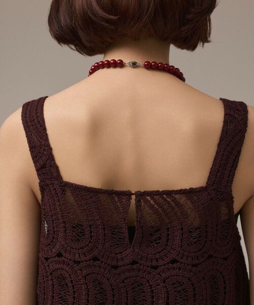 GRACE CONTINENTAL / グレースコンチネンタル その他トップス | クロシェレースキャミ | 詳細16