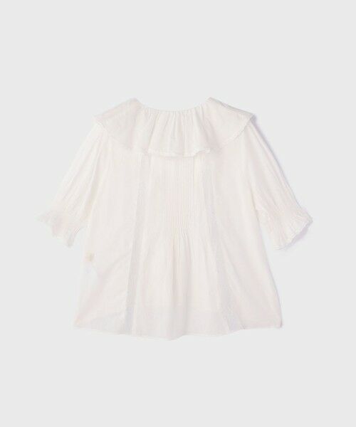 GRACE CONTINENTAL / グレースコンチネンタル シャツ・ブラウス | コットンフリルカラーブラウス | 詳細8