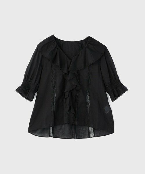 GRACE CONTINENTAL / グレースコンチネンタル シャツ・ブラウス | コットンフリルカラーブラウス | 詳細16