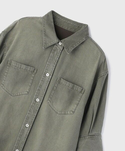 GRACE CONTINENTAL / グレースコンチネンタル シャツ・ブラウス | ツイルハーフスリーブシャツ | 詳細17