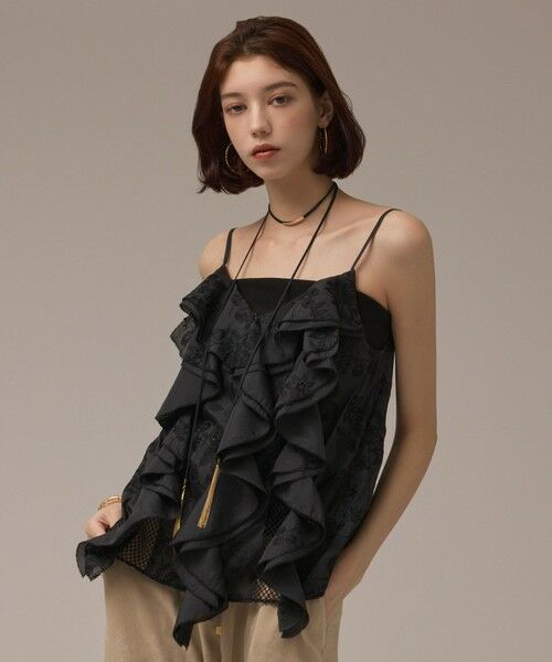 GRACE CONTINENTAL / グレースコンチネンタル シャツ・ブラウス | エンブロイダリーキャミブラウス | 詳細8