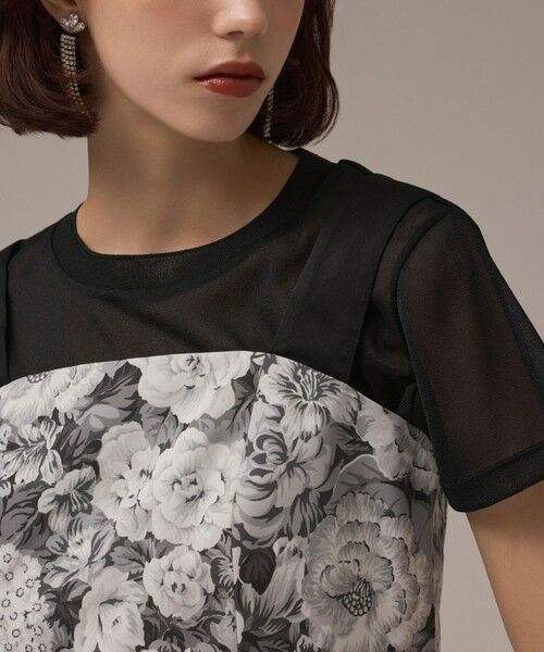 GRACE CONTINENTAL / グレースコンチネンタル その他トップス | アンティークフラワーベアトップ | 詳細12