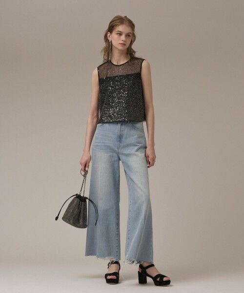 GRACE CONTINENTAL / グレースコンチネンタル カットソー | ビーズ刺繍トップ | 詳細11