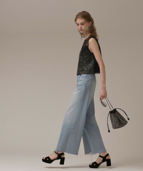 GRACE CONTINENTAL / グレースコンチネンタル カットソー | ビーズ刺繍トップ | 詳細12