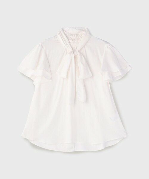 GRACE CONTINENTAL / グレースコンチネンタル シャツ・ブラウス | フリルボウタイブラウス | 詳細4